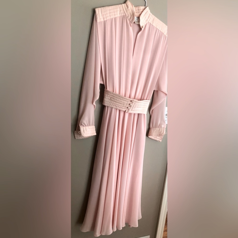 Elegant Pink Maxi Dress